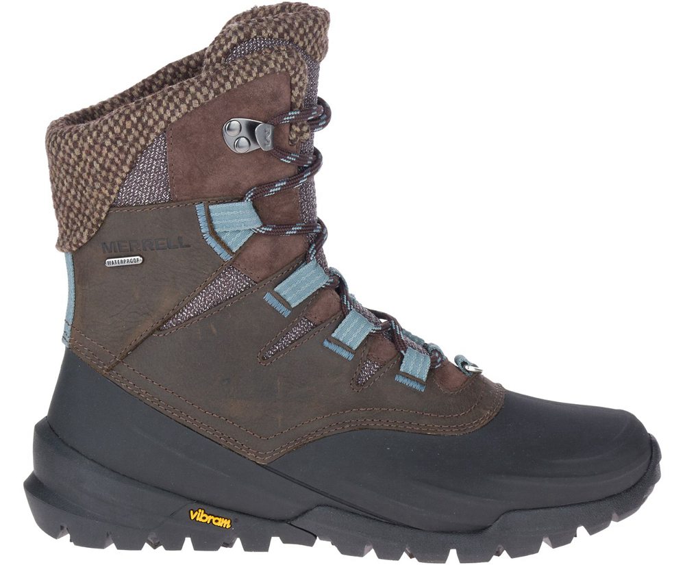 Merrell Støvler Dame - Thermo Aurora 2 Mid Shell Waterproof - Brune - ZWP135024